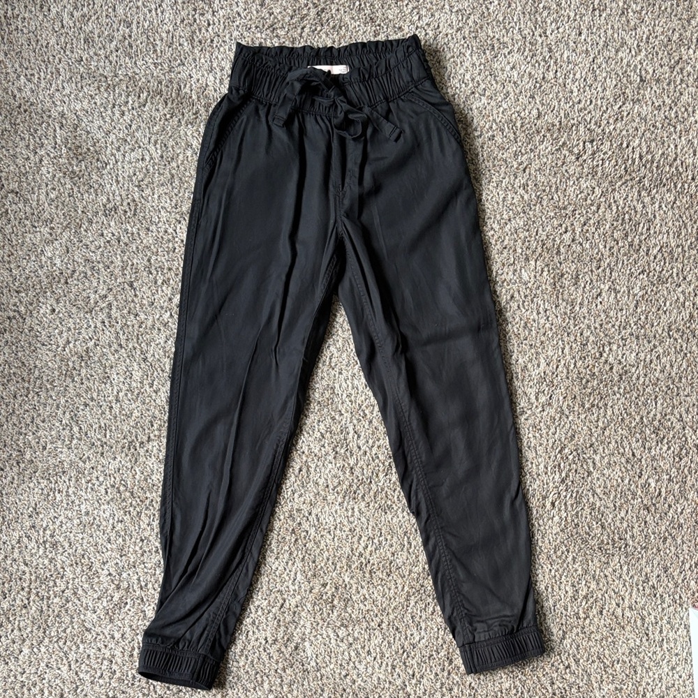 Black High-Rise Ultra Soft Trousers